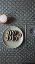 Gimbap ÃªÂ¹â¬Ã«Â°Â¥ for a Quick Lunch Royalty Free Stock Photo